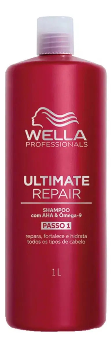 Shampoo Wella Professionals Ultimate Repair com AHA e Ômega-9 1 Litro Original
