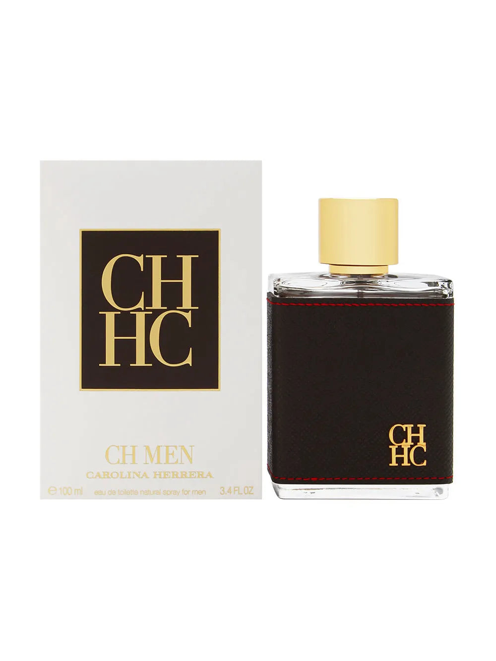 Perfume Carolina Herrera CH Men Eau de Toilette 50ml Masculino Original Lacrado