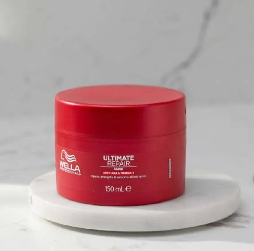 Máscara Capilar Wella Professionals Ultimate Repair com AHA e Ômega-9 150ml Original