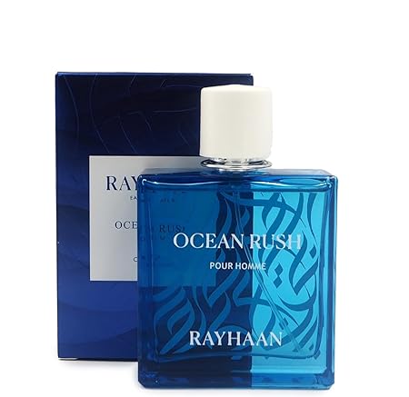 Perfume Rayhaan Ocean Rush Eau de Parfum 100ml Masculino