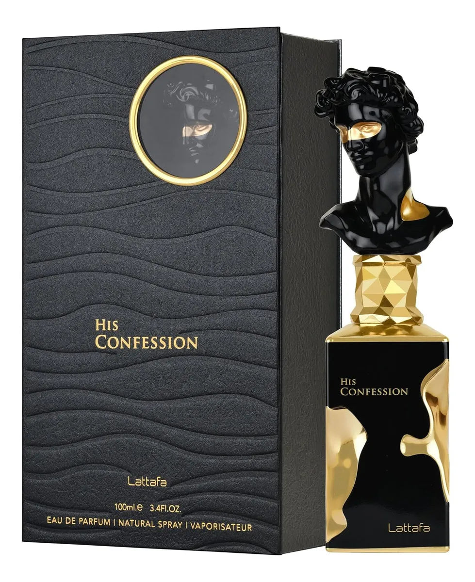 Perfume His Confession Lattafa Eau de Parfum 100ml Masculino