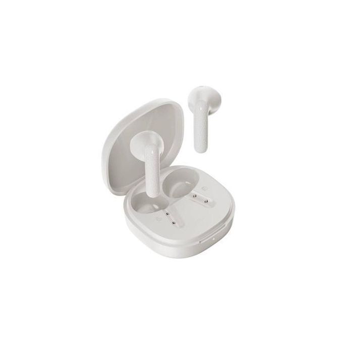 Fone de Ouvido QCY Air QT41 Bluetooth 5.4 Sem Fio com ENC Branco Original