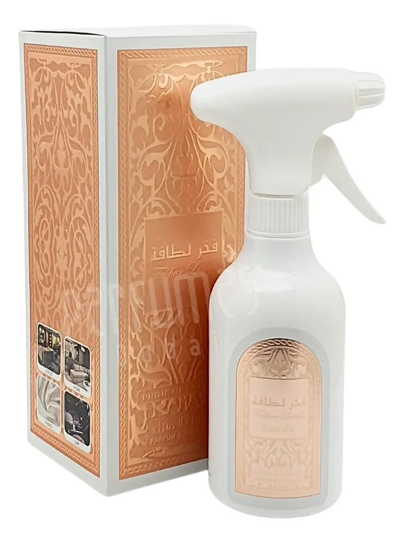 Home Spray Lattafa Fakhar Rose 450ml Aromatizador de Ambiente