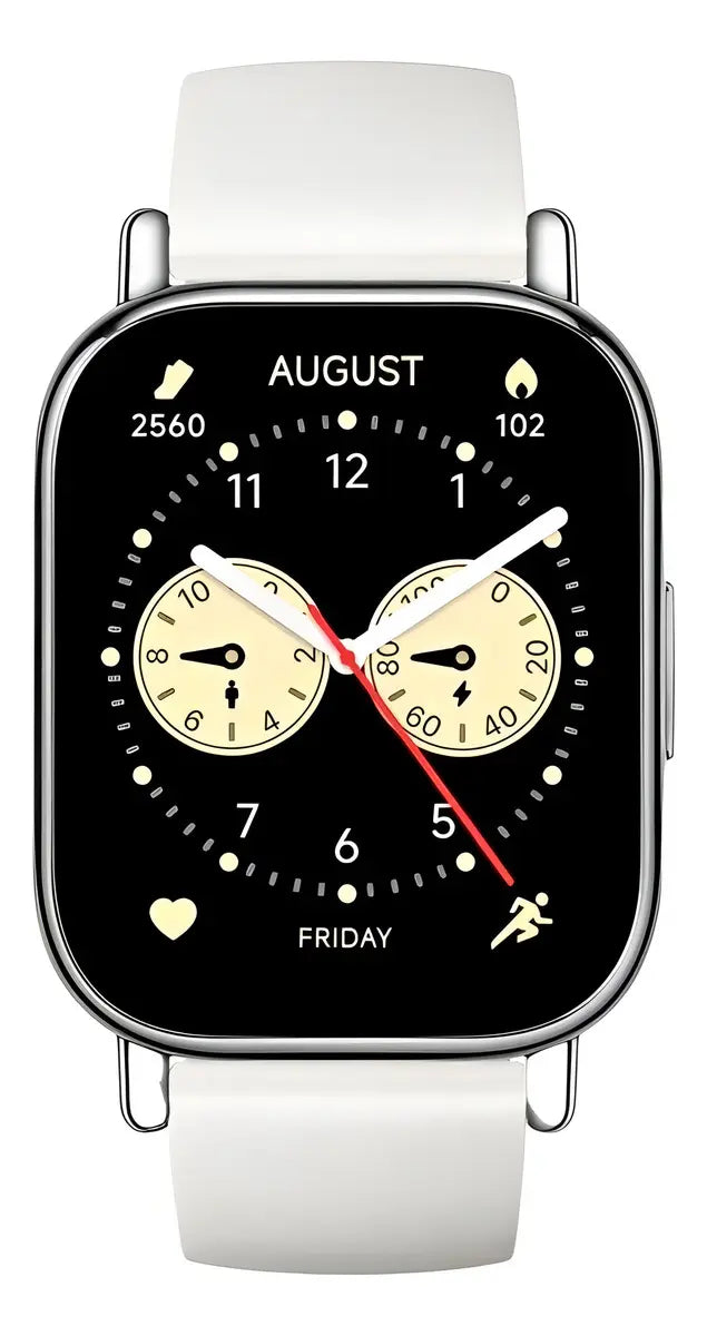 Relógio Smartwatch Redmi Watch 5 Lite com GPS, Tela AMOLED 1,96", Chamadas Bluetooth e 5ATM Light Gold