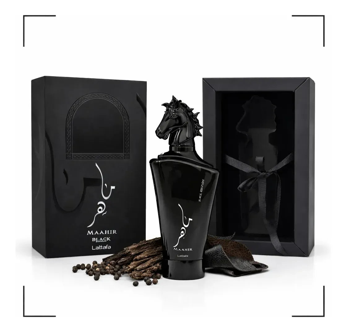 Perfume Lattafa Maahir Black Eau de Parfum 100ml Masculino