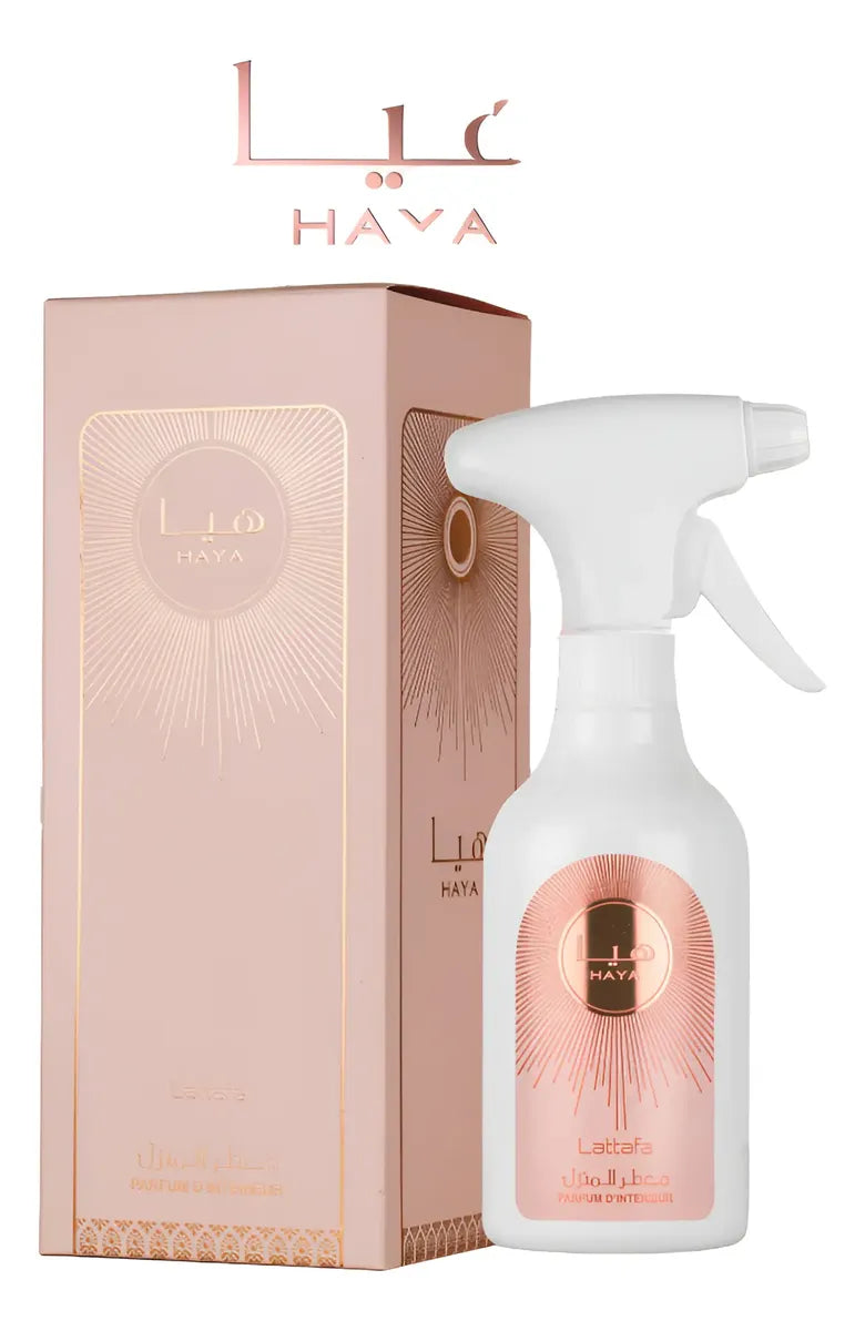 Home Spray Lattafa Haya 450ml Aromatizador de Ambiente