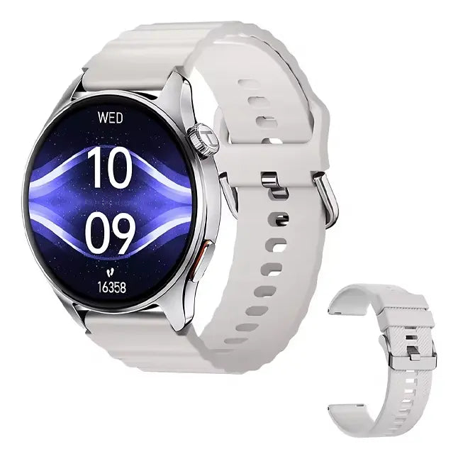 Smartwatch Haylou Watch 4S AMOLED com GPS e Bluetooth Prata Original