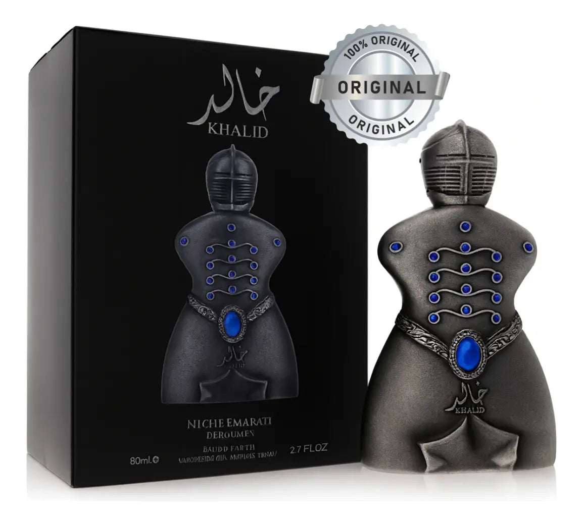 Perfume Khalid Niche Emarati Lattafa Eau de Parfum 80ml Unissex