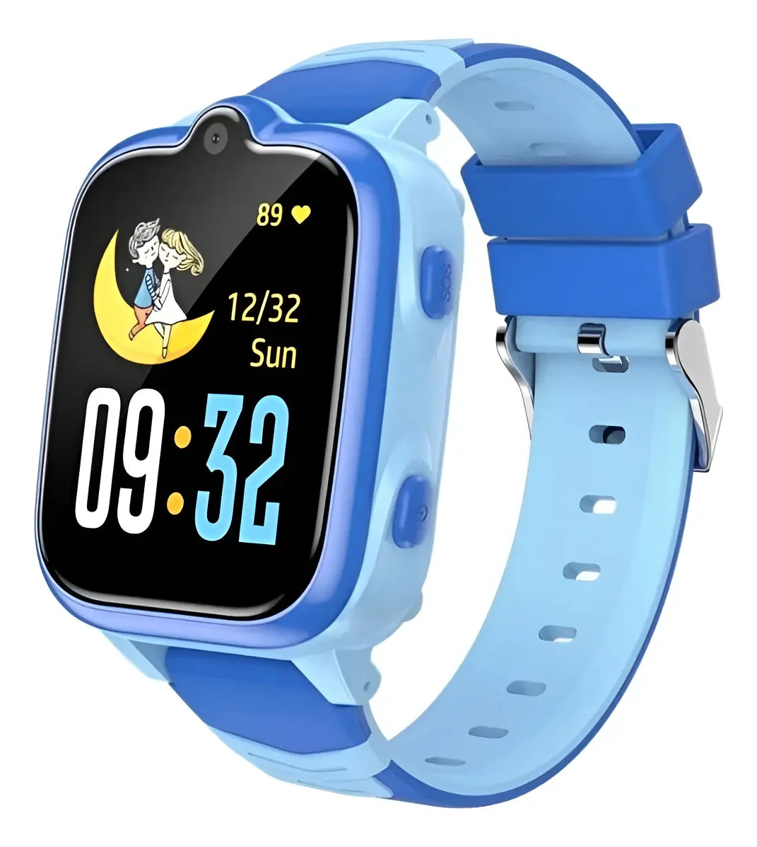 Relógio Infantil Blackview Z10 4G com GPS, Videochamada e Wi-Fi Azul Original