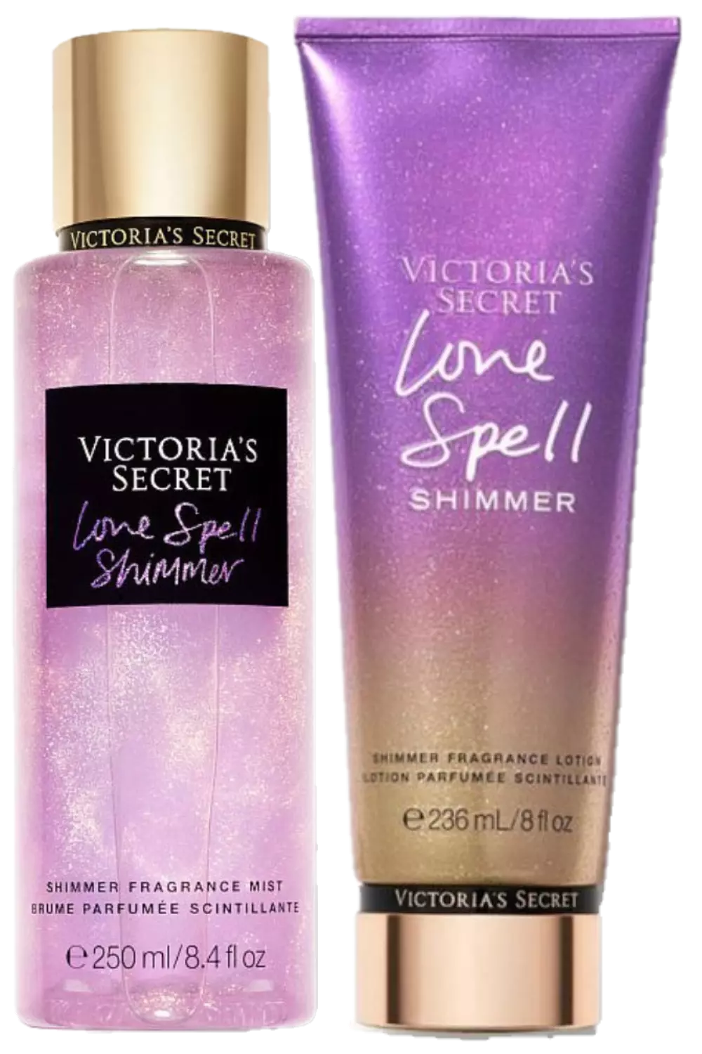 Victoria's Secret Love Spell Body Splash + Body Lotion