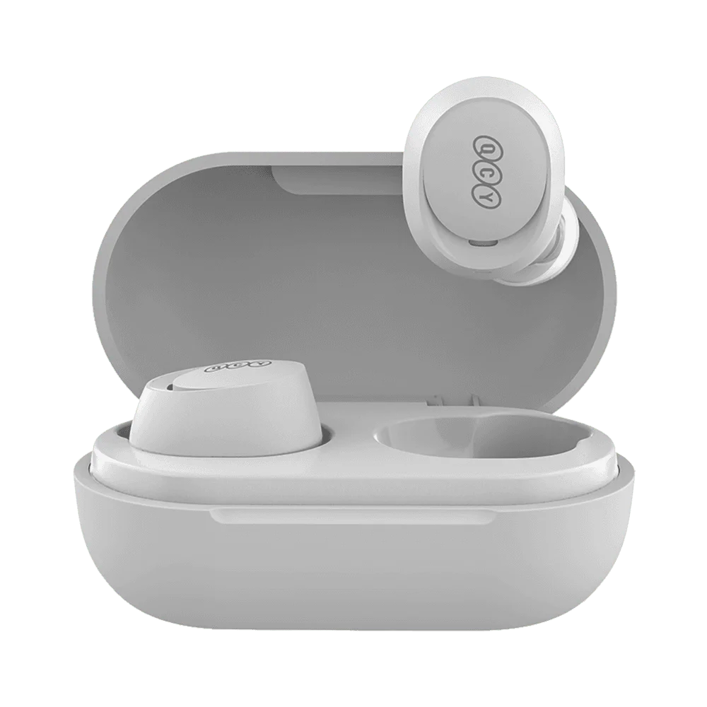 Fone de Ouvido QCY T27 ArcBuds Lite Bluetooth 5.3 Sem Fio com ENC Branco Original