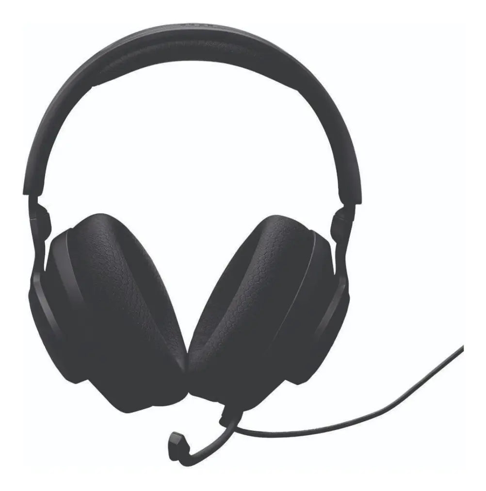 Headset Gamer JBL Quantum 100 M2 com Microfone Removível e Cabo P2 Preto Original