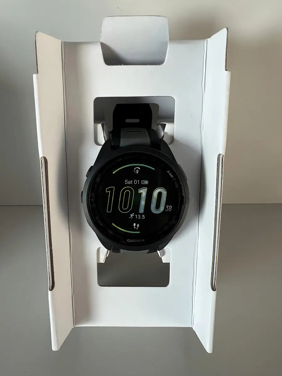 Relógio Garmin Forerunner 165 Preto com GPS e Pulseira Esportiva Original