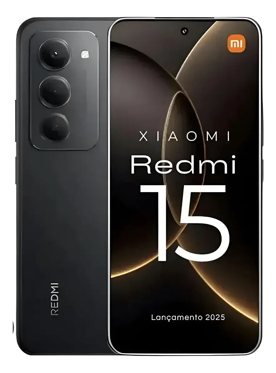 Smartphone Xiaomi Redmi 15 5G Global 256GB 8GB RAM Dual SIM Tela 6