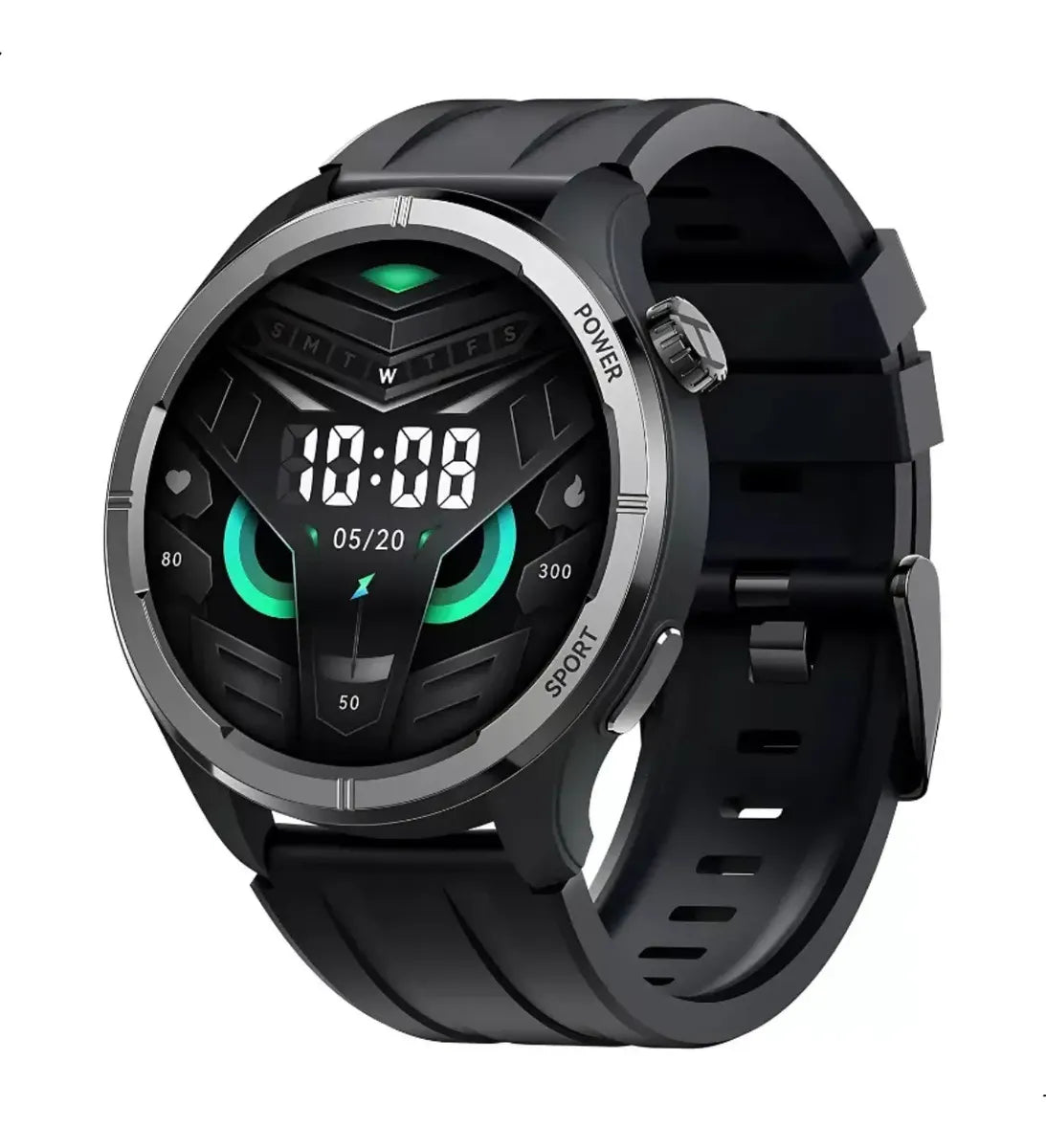 Smartwatch Haylou Solar Neo com Chamada Bluetooth, Tela 1.53" TFT HD e IP68 Prata Original