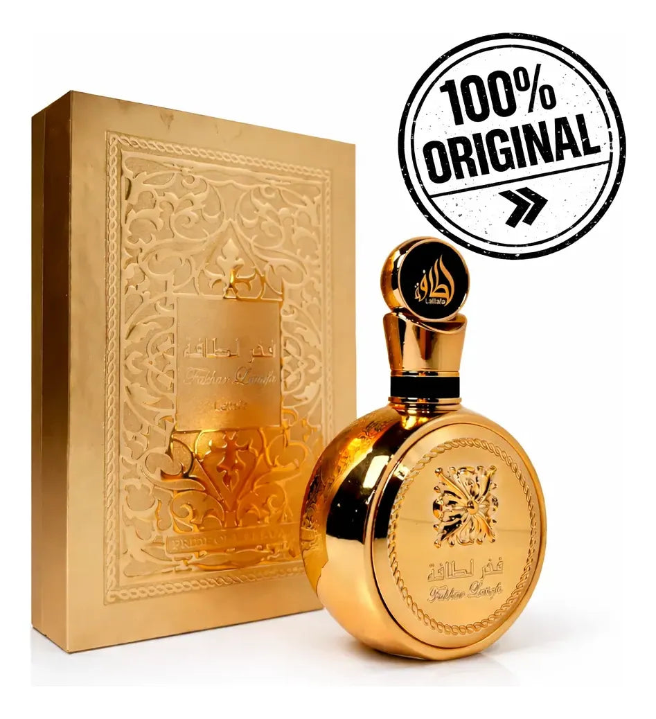 Perfume Árabe Fakhar Gold Extrait Lattafa Eau de Parfum 100ml Feminino