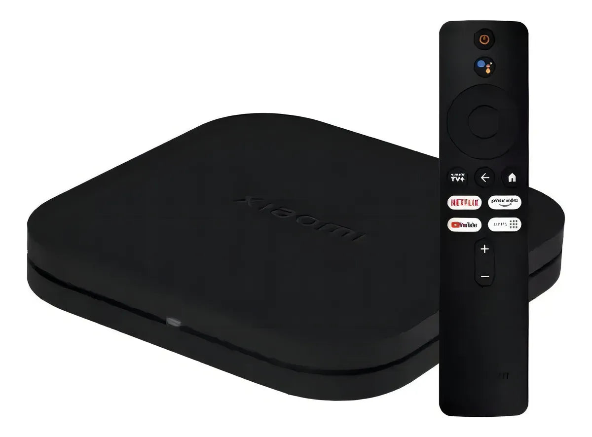 Xiaomi Mi Box S 2ª Geração 4K com Google TV e Controle por Voz Preto Original