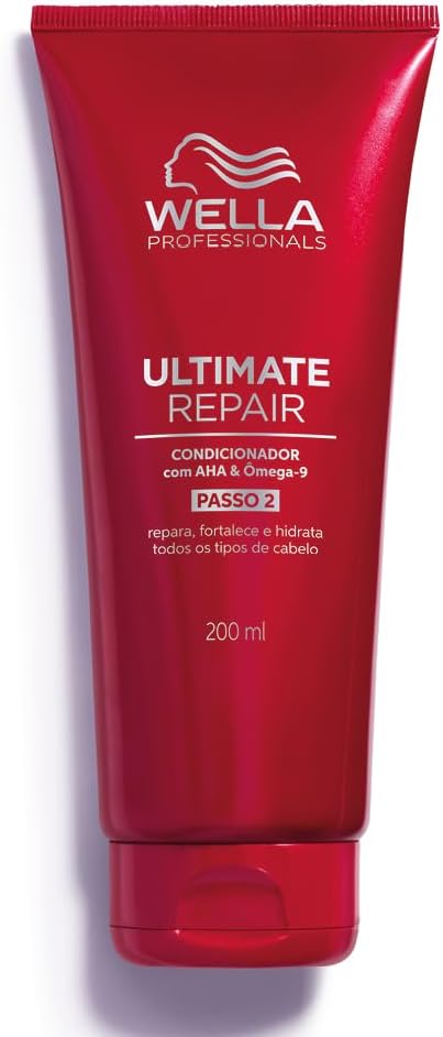 Condicionador Wella Professionals Ultimate Repair com AHA e Ômega-9 200ml Original