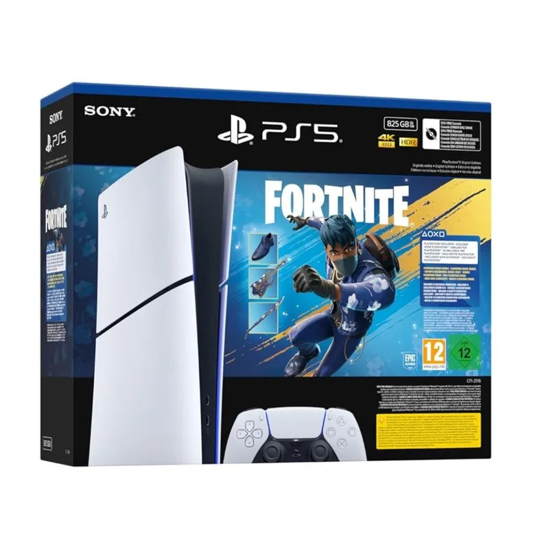 PlayStation 5 Slim *Digital* 825GB Fortnite Flowering Chaos Bundle