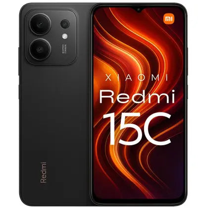 Redmi 15C 256GB 8GB RAM de 6.9" 50MP 8MP - Midnight Black