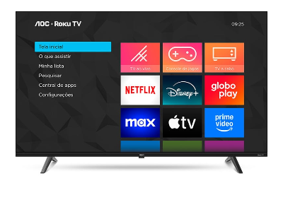 Smart Tv 50 Aoc 4k Dled 50u7045/78g Roku Tv QuadSmart