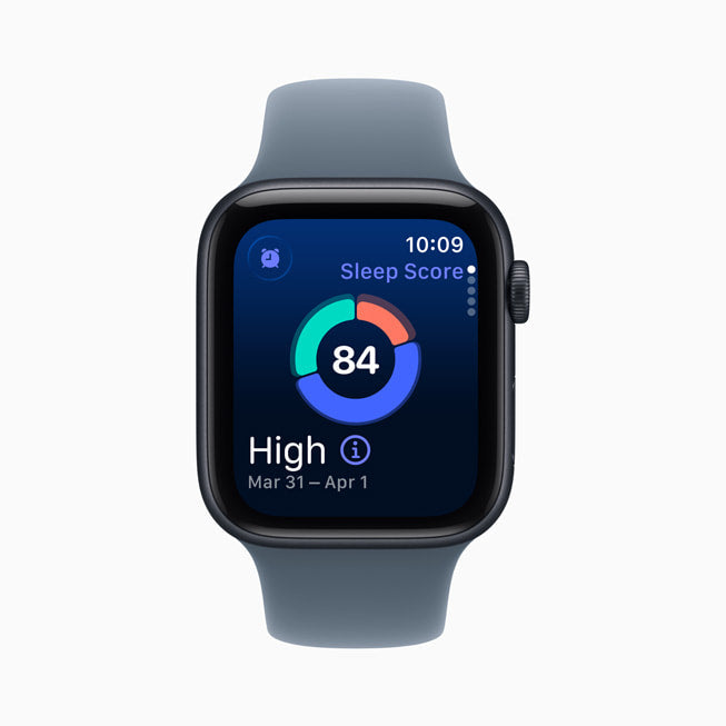 Apple Watch SE 3 2025 44mm Meia Noite - Esportiva Meia Noite