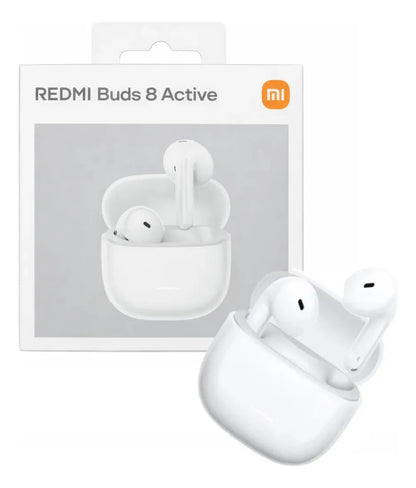 Fone de Ouvido Xiaomi Redmi Buds 8 Active Bluetooth Sem Fio Branco Original