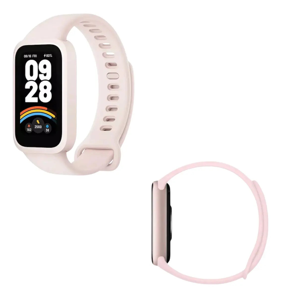 Smart Band Xiaomi 9 Active Rosa com Tela 1,47" e Bluetooth Original