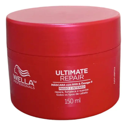 Máscara Capilar Wella Professionals Ultimate Repair com AHA e Ômega-9 150ml Original