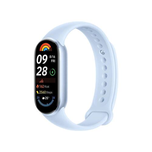 Pulseira Inteligente Xiaomi Smart Band 9 Azul com Tela AMOLED 1,62" e 150+ Modos de Exercício Original