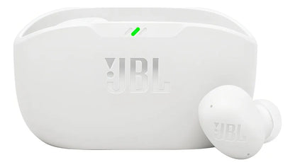 Fone de Ouvido JBL Wave Buds 2 Branco com Cancelamento de Ruído e Bluetooth Original