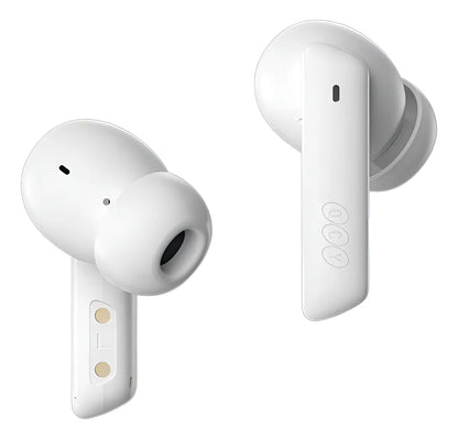 Fone de Ouvido QCY HT05 Bluetooth Sem Fio com ANC Branco Original