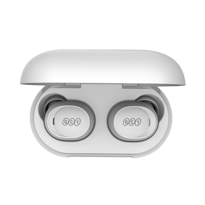 Fone de Ouvido QCY T27 ArcBuds Lite Bluetooth 5.3 Sem Fio com ENC Branco Original
