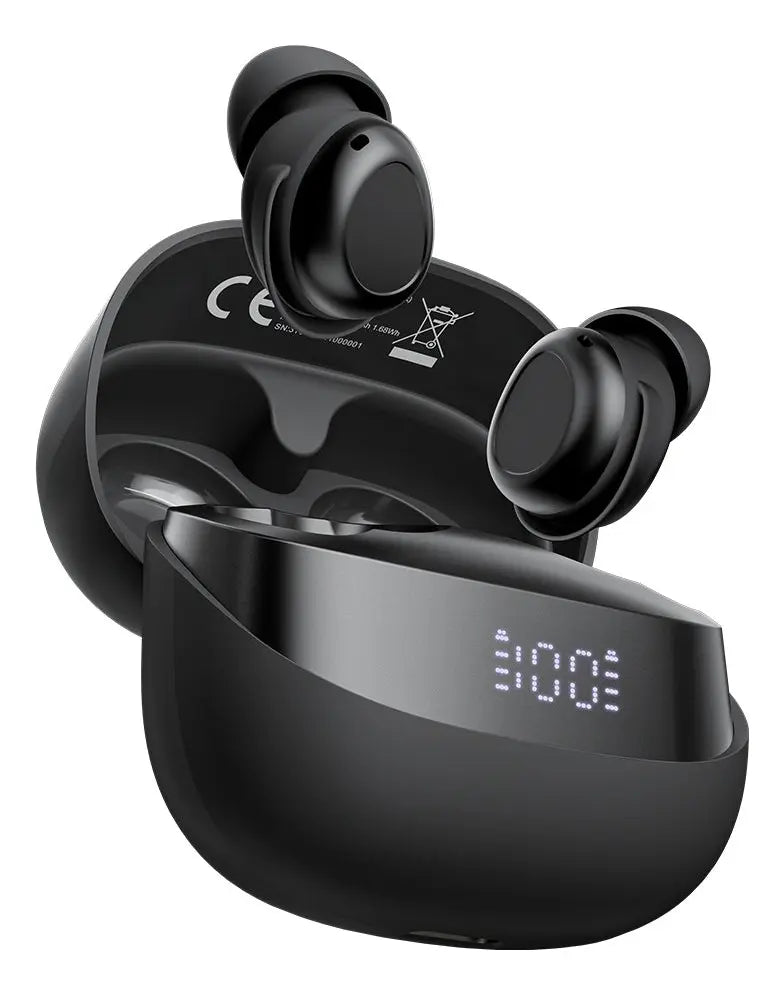 Fone de Ouvido Blackview AirBuds 9 Bluetooth Sem Fio com ANC Preto Original