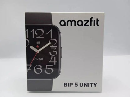 Smartwatch Amazfit Bip 5 Unity A2324 Tela 1,91" com Alexa e Chamadas Bluetooth Cinza Original