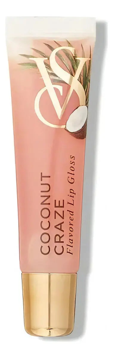 Gloss Victoria’s Secret Coconut Craze Coral-Claro Hidratante Vegano
