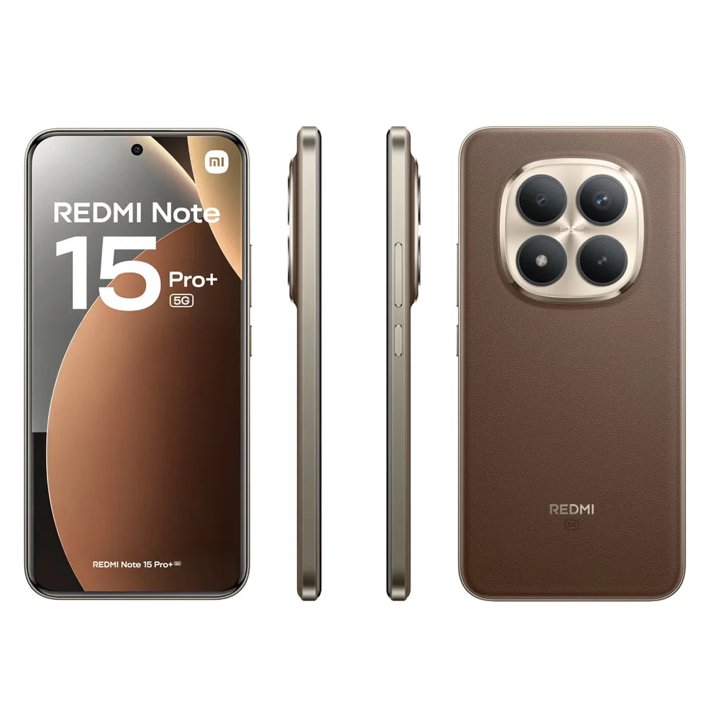 Smartphone Xiaomi Redmi Note 15 Pro+ 5G Global Dual SIM 512GB 12GB RAM Marrom