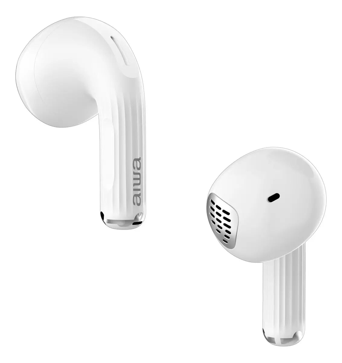 Fone de Ouvido Aiwa AWTWSG6M Bluetooth TWS Sem Fio com Microfone Branco