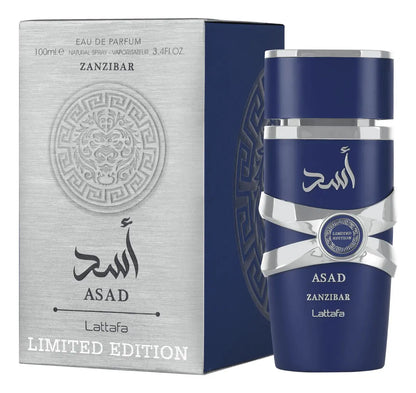 Perfume Lattafa Asad Zanzibar Limited Edition Eau de Parfum 100ml Masculino