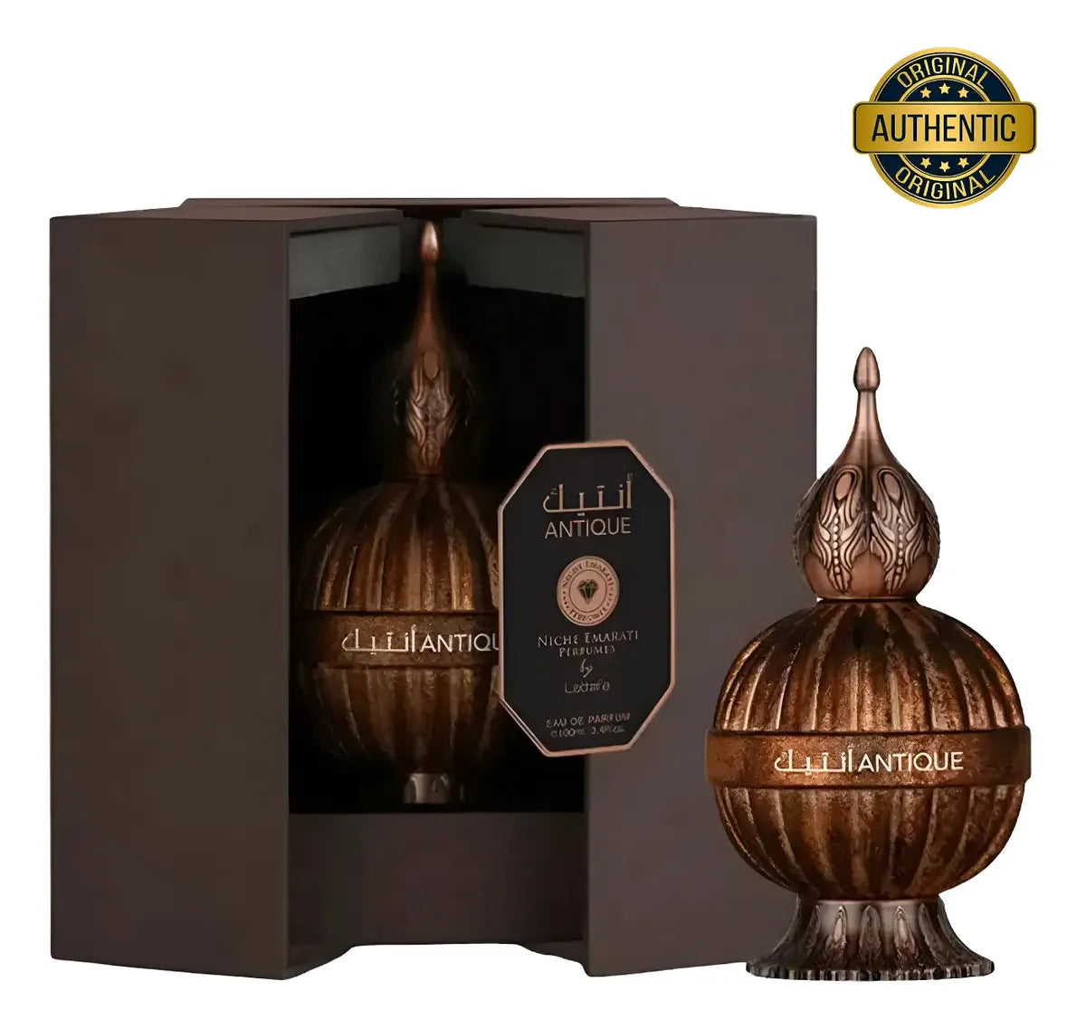 Perfume Árabe Lattafa Niche Emarati Antique Eau de Parfum 100ml Unissex