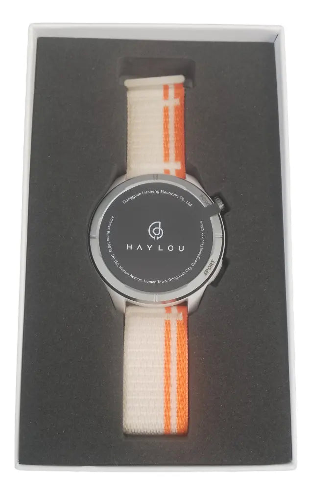 Smartwatch Haylou Solar Neo com Chamada Bluetooth, Tela 1.53" TFT HD e IP68 Prata Original