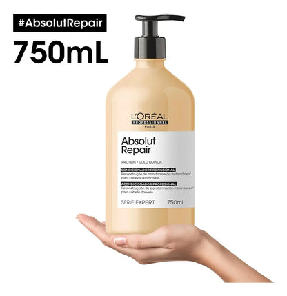 Shampoo L’Oréal Professionnel Absolut Repair Gold Quinoa 750ml Original