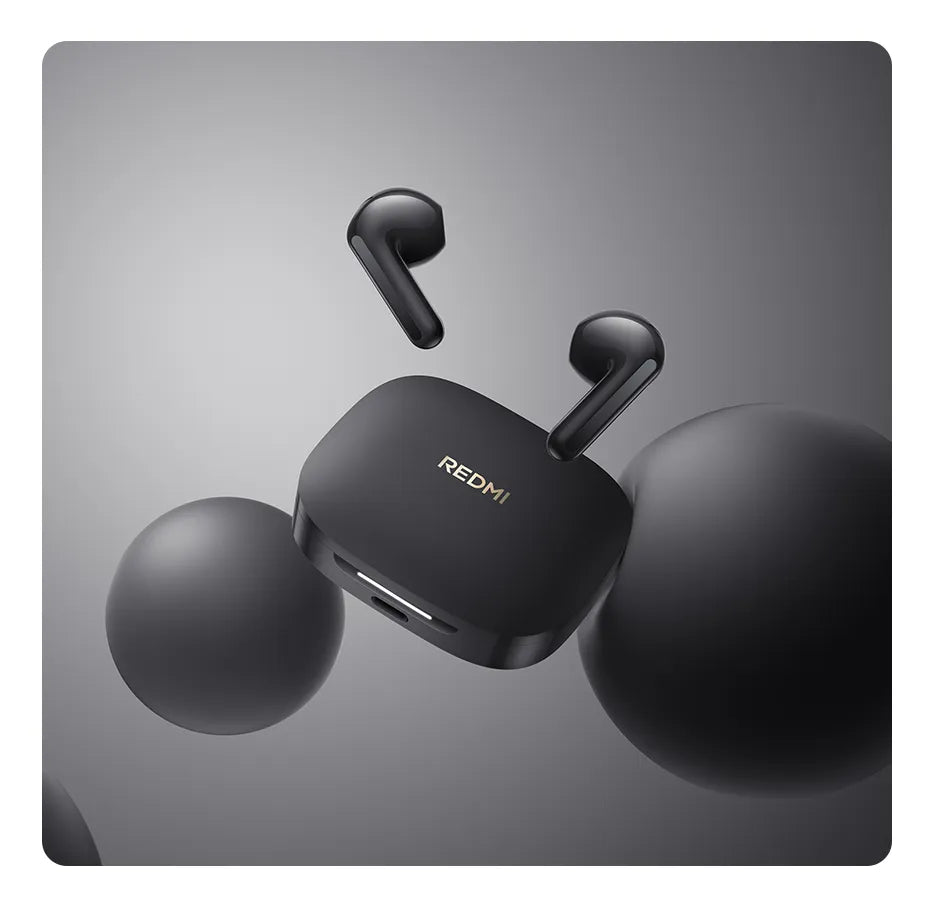 Fone de Ouvido Xiaomi Redmi Buds 7S Bluetooth Sem Fio com ANC Preto Original