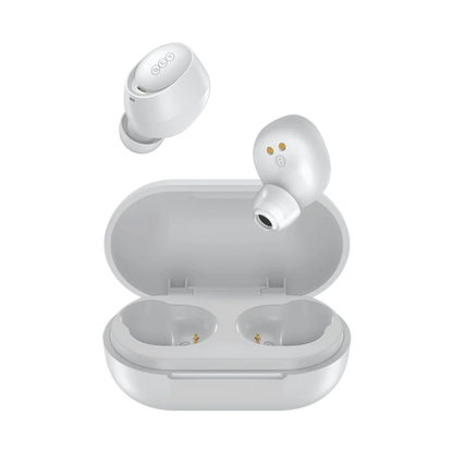 Fone de Ouvido QCY T27 ArcBuds Lite Bluetooth 5.3 Sem Fio com ENC Branco Original