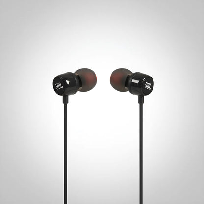 Fone de Ouvido JBL Tune 110 com Fio Plug P2 e Microfone Preto Original