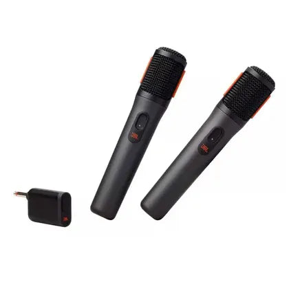 Microfones Sem Fio JBL PartyBox Wireless Mic com Dongle USB-C Preto