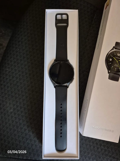 Smartwatch Xiaomi Watch 2 AMOLED 1,43" com GPS, Wear OS e Bluetooth Preto Original