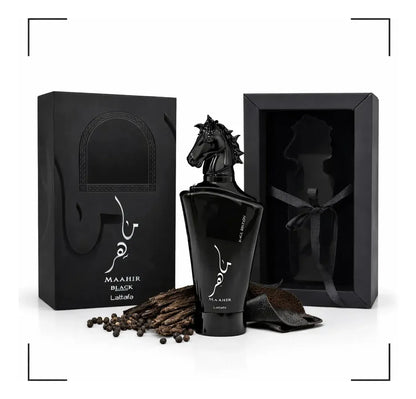 Perfume Lattafa Maahir Black Eau de Parfum 100ml Masculino