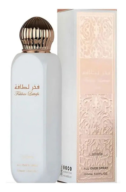 Perfume de Cabelo e Corpo Lattafa Fakhar All Over Spray 150ml Feminino