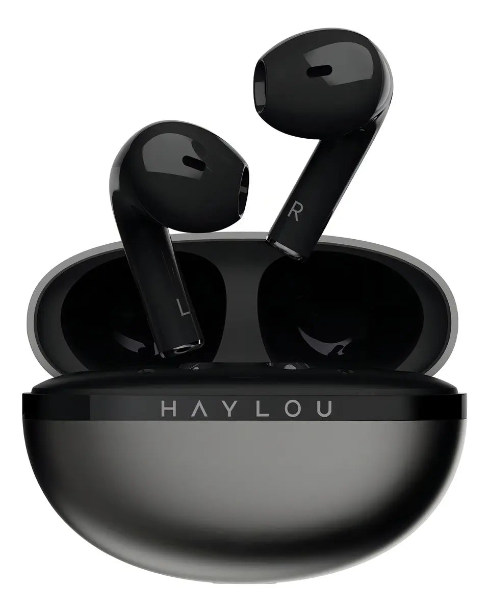 Fone de Ouvido Haylou X1 2023 Bluetooth 5.3 Sem Fio com ENC Preto Original